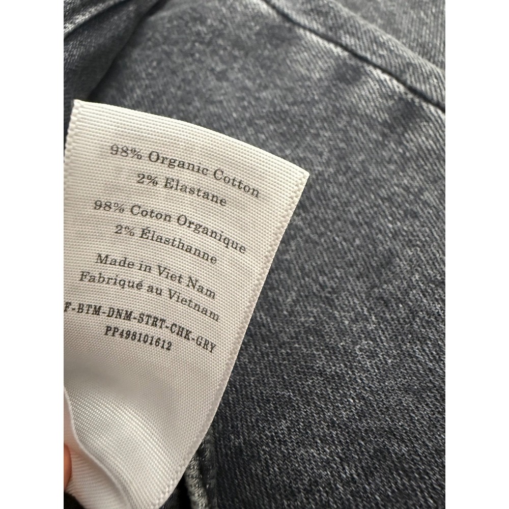 Everlane The Original Cheeky Straight Leg Jeans Grey 29R Organic Cotton Stretch - Picture 4 of 11
